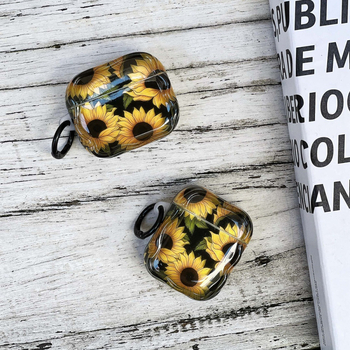 Θήκη AirPods με IMD και μοτίβο χρυσάνθεμο – σιλικόνη, καρτούν, για Apple AirPods 2/3, 4η γενιά και Pro 2