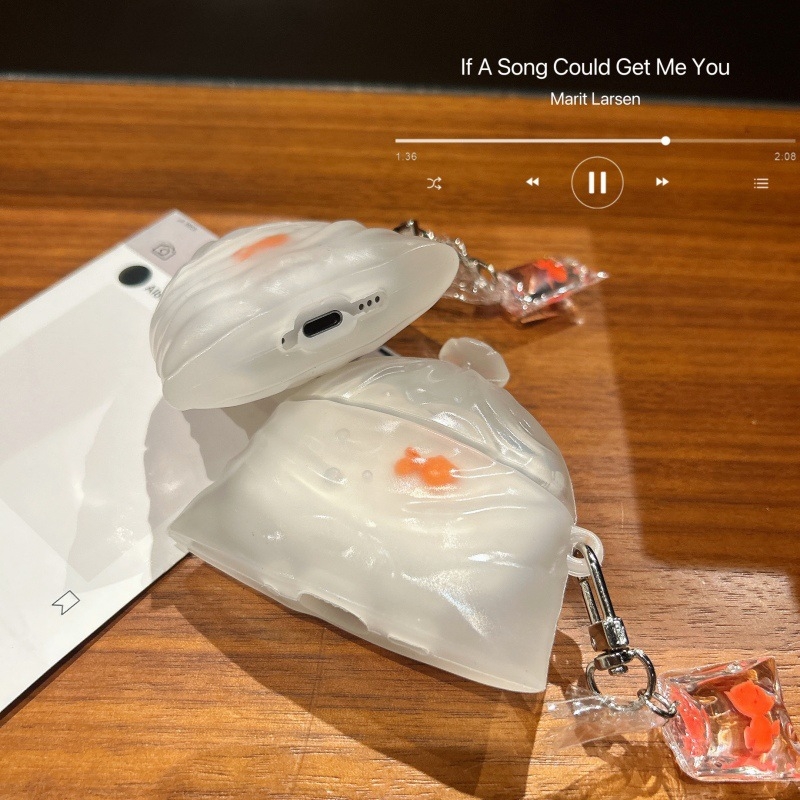 Carcasă protectoare din silicon pentru Apple AirPods Pro 2a generație și AirPods 3a generație (Material: silicon; Stil: husă moale, semi-permeabilă; Proces: turnare prin injecție; Compatibilitate: Apple AirPods Pro 2a Gen și AirPods 3a Gen)