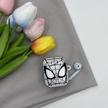 Carcasă TPU Spider-Man pentru Apple AirPods Pro 2 și AirPods Generațiile 1–3, Portabilă, Semi-Transparentă, Turnare prin injecție