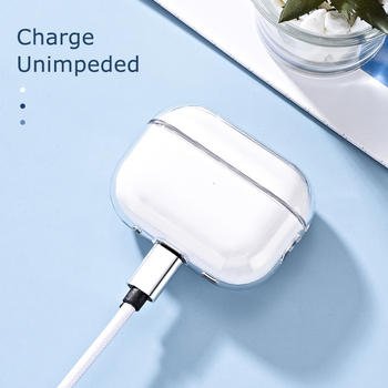 Carcasă AirPods Pro de FG, din PC + pluș, stil universal complet, confecție din țesătură, compatibil Apple