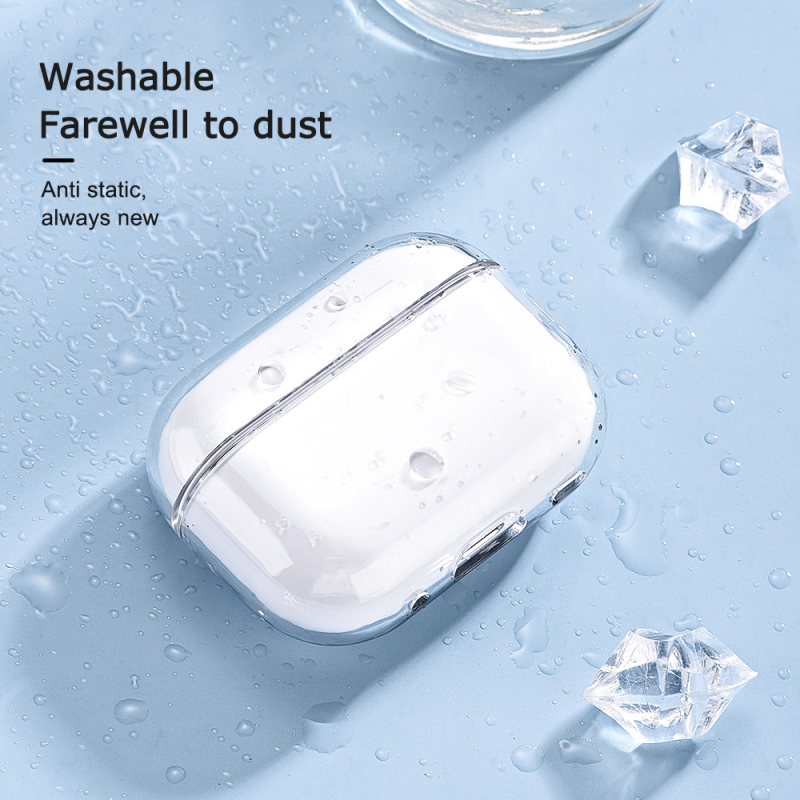 Carcasă AirPods Pro de FG, din PC + pluș, stil universal complet, confecție din țesătură, compatibil Apple