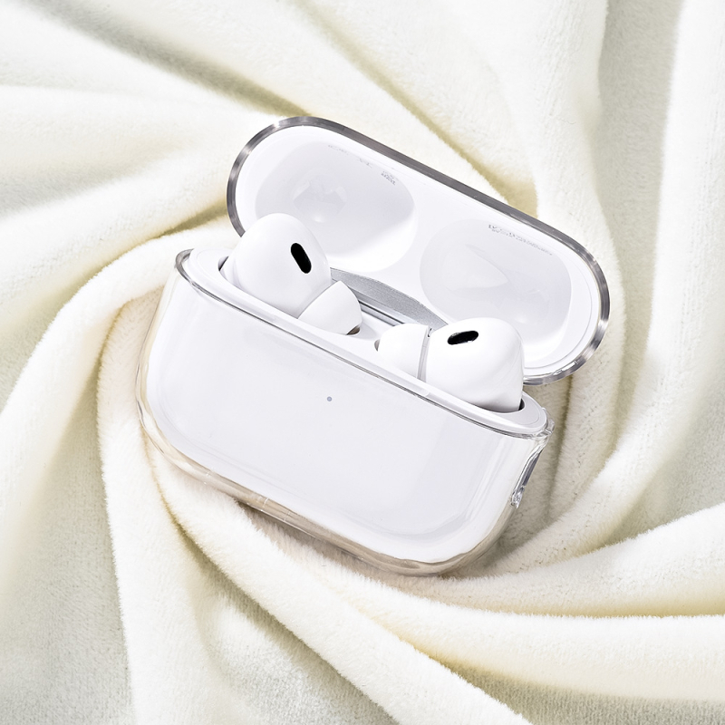 Carcasă AirPods Pro de FG, din PC + pluș, stil universal complet, confecție din țesătură, compatibil Apple