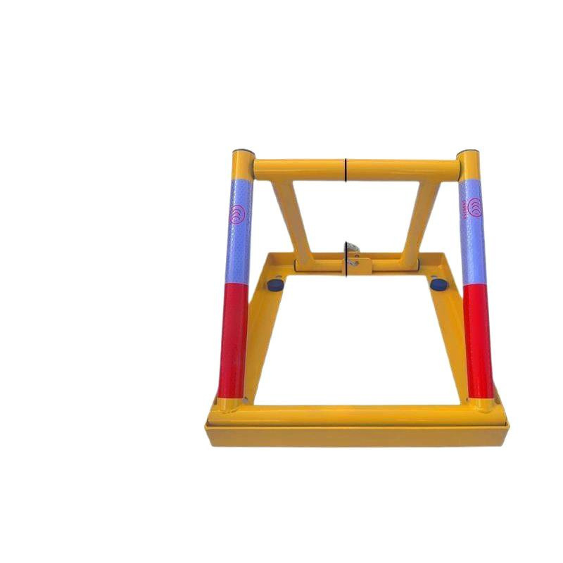 Stiprināta tērauda stāvvietas atslēga, bez urbuma, triādzīgs pret sadursmes aizslēga ar šifrētu cilindru, piemērots vispārīgām garāžām