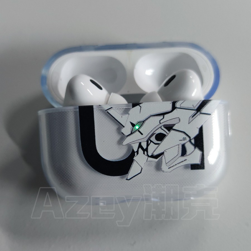 Eva Evangelion TPU προστατευτική θήκη για Apple AirPods – Κατασκευασμένη με έγχυση, Γενικό στυλ