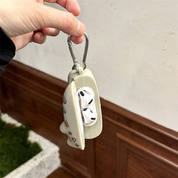 Carcasă AirPods Pro3 pentru Apple – protecție din silicon, design desen animat, turnare prin injecție