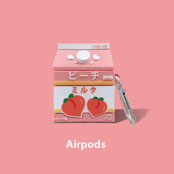 Θήκη προστασίας AirPods, PVC μαλακό περίβλημα, καρτούν στυλ, χύτευση έγχυσης για Apple