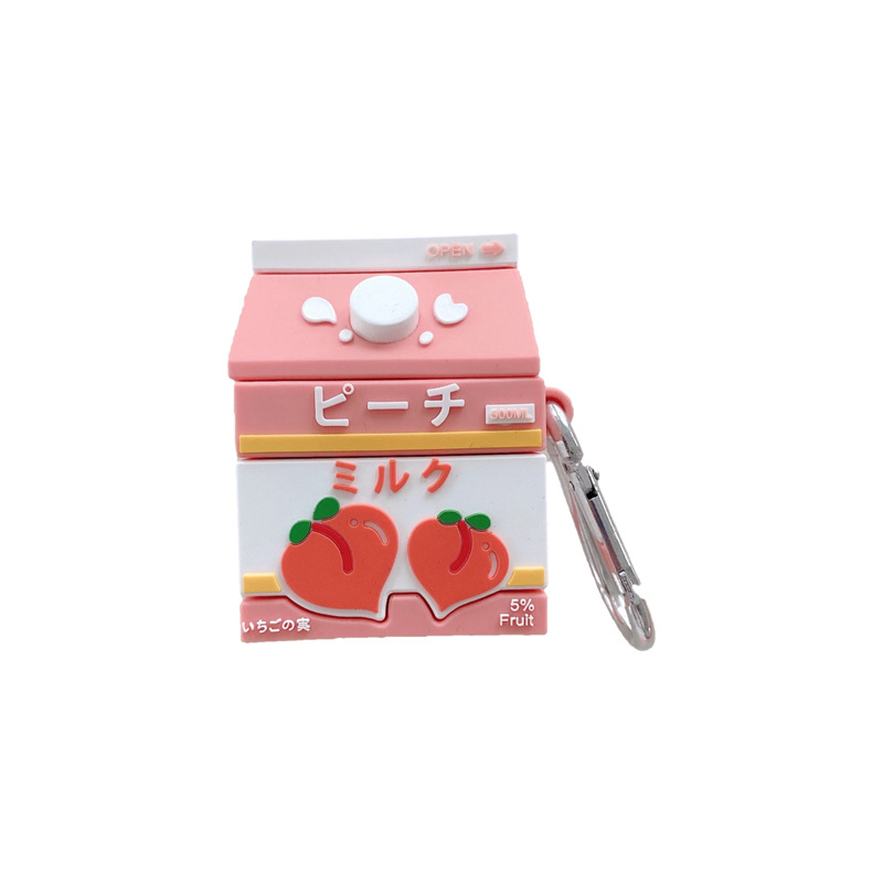 Θήκη προστασίας AirPods, PVC μαλακό περίβλημα, καρτούν στυλ, χύτευση έγχυσης για Apple