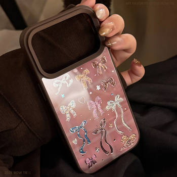 Θήκη κινητού με γυάλινο πίσω μέρος, χειροποίητη, γεωμετρική υφή, συμβατή με Apple