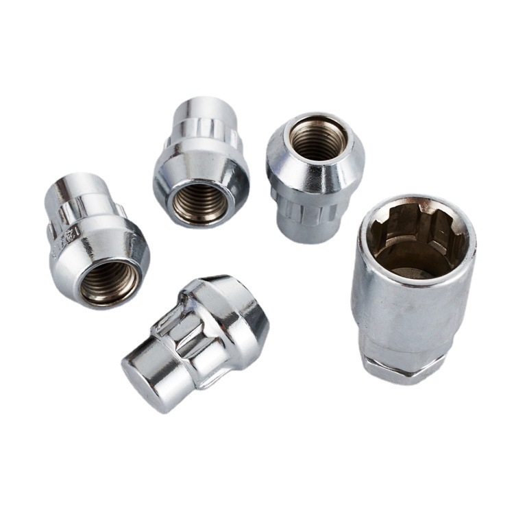 Auto riepu drošības atslēga pret zādzību, tērauda korpuss, modelis SFFDN-121250225, īpaša galvas forma, apstrādes pielāgošana (modelis: SFFDN-121250225; materiāls: tērauds; galvas forma: īpaša)