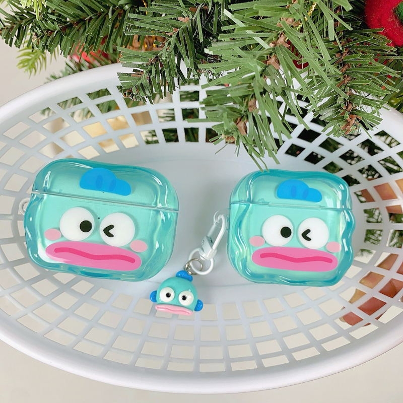 Carcasă de protecție AirPods 4 / AirPods Pro 3, protecție completă din TPU, design reliefat cartoon, compatibil Apple, cod produs 3-051IMD