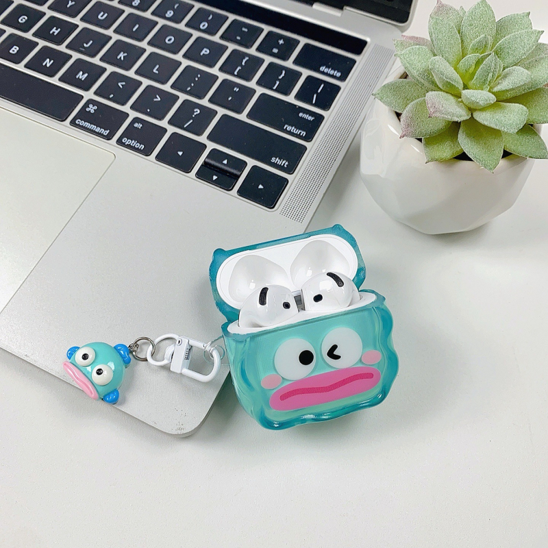 Carcasă de protecție AirPods 4 / AirPods Pro 3, protecție completă din TPU, design reliefat cartoon, compatibil Apple, cod produs 3-051IMD