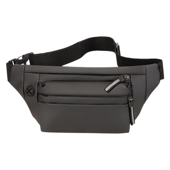 Geantă de piept pentru bărbați – Material: Skin Membrane; Impermeabilă; Rezistentă la abraziune; Anti-furt; Captușală poliester