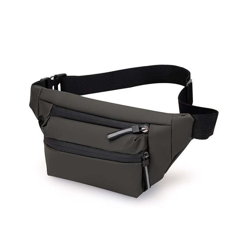 Geantă de piept pentru bărbați – Material: Skin Membrane; Impermeabilă; Rezistentă la abraziune; Anti-furt; Captușală poliester