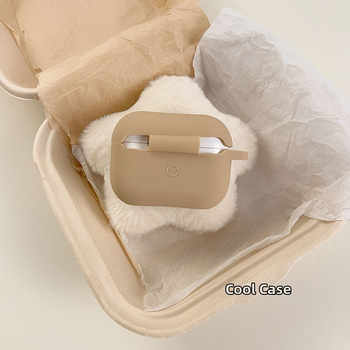 Plišani zaštitni futrola za AirPods 3, AirPods Pro i AirPods 4. generacije – futrola za Bluetooth slušalice, crtani stil