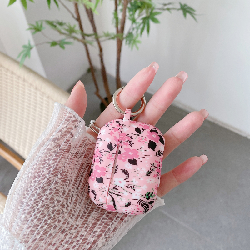 Carcasă de protecție pentru AirPods – silicon cu model floral, personalizabilă și universală (Silicon | Personalizabil, Universal | Transfer termic | Compatibilă cu Apple)