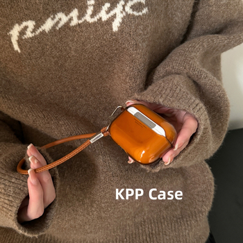 Premium smeđa zaštitna futrola za AirPods 2/3/4 i AirPods Pro