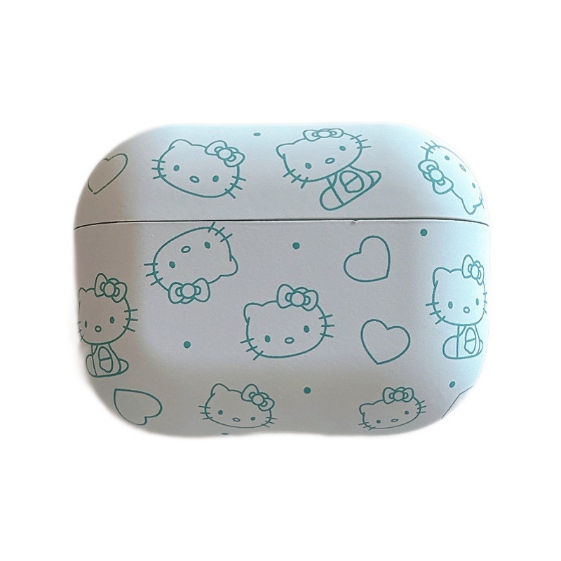 TPU zaštitna futrola za AirPods 1/2/3/4 i AirPods Pro 2, prozirna s mat završnom obradom, univerzalni stil, sprej završna obrada