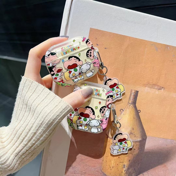 Ochranný kryt pre Apple AirPods Pro 2. generáciu a AirPods 4. generáciu – dizajn s kresleným motívom ceruzkou, TPU materiál, otlačok, prispôsobiteľný