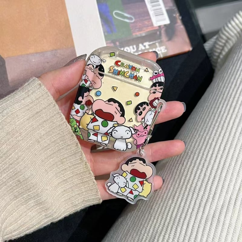 Ochranný kryt pre Apple AirPods Pro 2. generáciu a AirPods 4. generáciu – dizajn s kresleným motívom ceruzkou, TPU materiál, otlačok, prispôsobiteľný