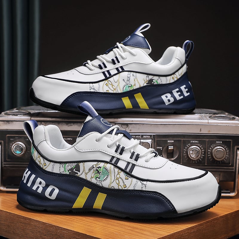 Platformcipő, Színblokkal, Felsőrész mikroszálas bőr, Kerek orr, Rejtett sarok 3-5 cm