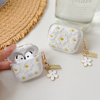 Ochranný obal na AirPods pre AirPods 1/2 a AirPods 4, TPU, prívesok, otlačok, prispôsobiteľný