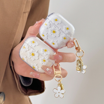 Ochranný obal na AirPods pre AirPods 1/2 a AirPods 4, TPU, prívesok, otlačok, prispôsobiteľný