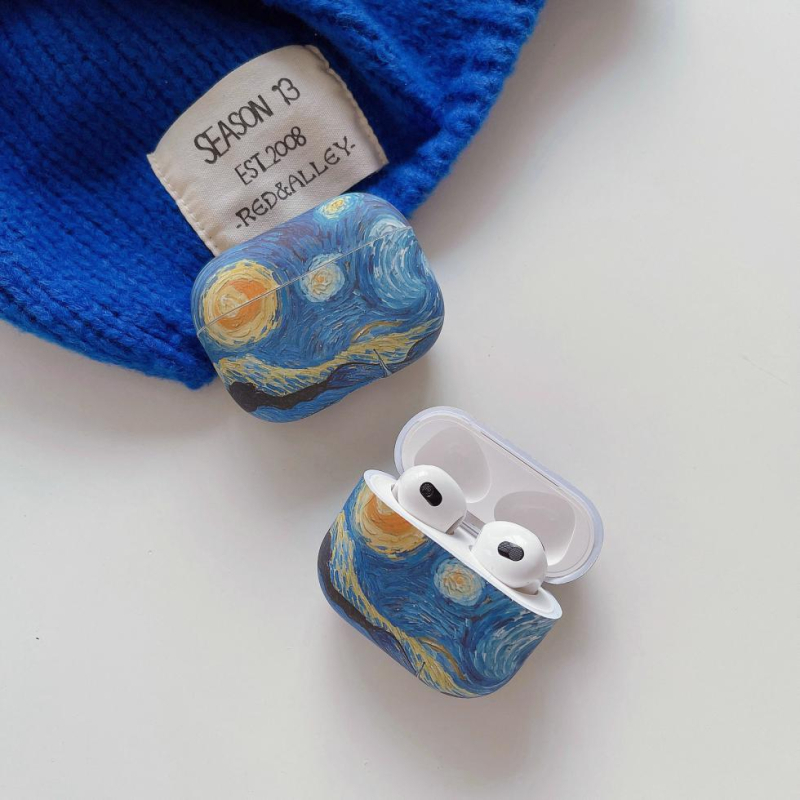 Kryt AirPods Pro 2 – TPU, reliéfny vzor, multifunkčný, univerzálny, odolný voči škrábaniu, plné pokrytie