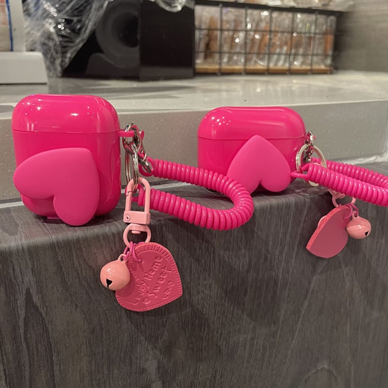 TPU puzdro pre AirPods 2. generácie, reliéfna štruktúra, polopriesvitné, prenosné