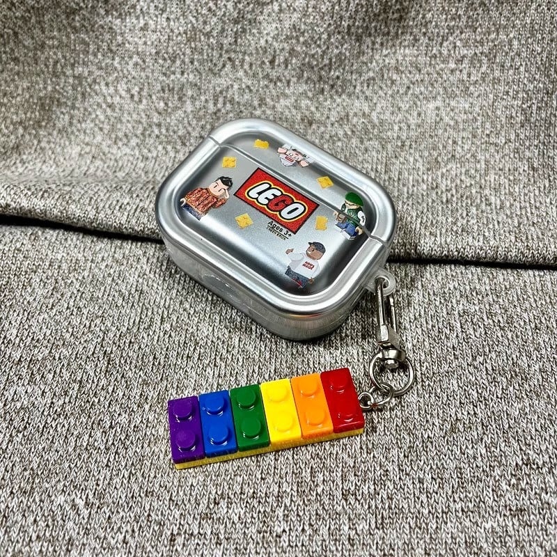 Ochranný obal pre AirPods 4/3 a AirPods Pro 2 — TPU, ručne vyrobený; prenášateľný štýl; prispôsobiteľný; polopriesvitný karikatúrny dizajn