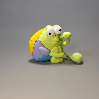 Husă din silicon pentru AirPods Pro – design animăluț de desen animat, compatibilă cu generațiile 1–4, turnare prin injecție