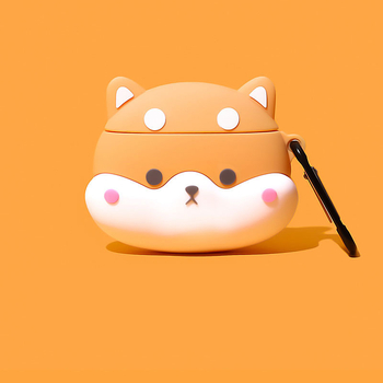 Ultron silikonska futrola s crtićem Shiba Inu za AirPods Pro 3 (generacije 1/2/4) – zaštitna futrola
