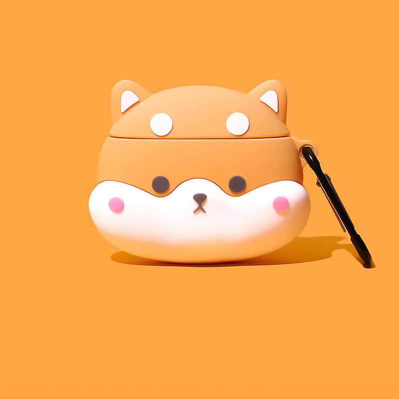 Ultron silikonska futrola s crtićem Shiba Inu za AirPods Pro 3 (generacije 1/2/4) – zaštitna futrola
