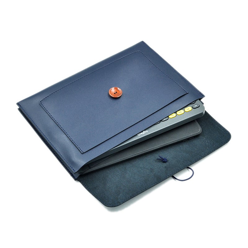 MacBook калъф за лаптоп с двойнослойна защита (PU кожа, водоустойчив, износоустойчив, удароустойчив)