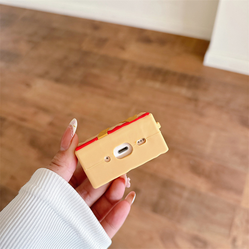 AirPods silikónový kryt - kreslený štýl, postreková úprava, značka Chang pengxing, kód produktu T2-6