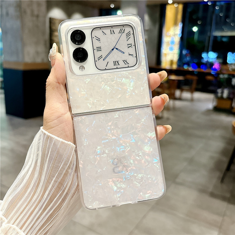 Carcasă de protecție pentru Huawei P50 Pocket 2, cu husă pliabilă Novaflip bracelet mix, Vflip7 | Material: TPE | Confecție: Prelucrare prin mașină | Funcție: Anti-cadere | Compatibil: Huawei