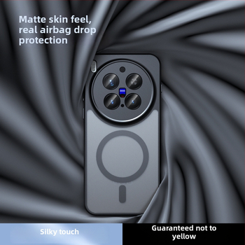 Θήκη Vivo X300 Pro με μαγνητικό σύστημα δύο σε ένα, ματ φινίρισμα, TPU+PC, ανθεκτική στις πτώσεις