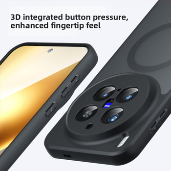 Θήκη Vivo X300 Pro με μαγνητικό σύστημα δύο σε ένα, ματ φινίρισμα, TPU+PC, ανθεκτική στις πτώσεις