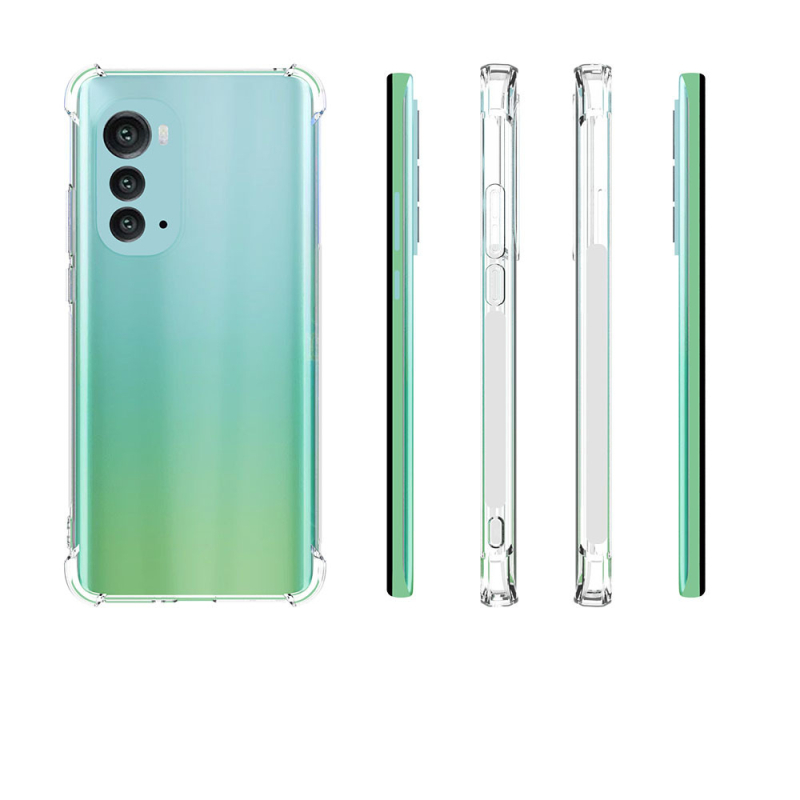 Husă TPU pentru Motorola MOTO Edge 2022, protecție la cădere în patru colțuri, transparentă, protecție completă, design îngroșat, personalizabil