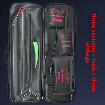 Nástroj na odomknutie dverí auta so sadou háčikov airbagu a výrezom na otvorenie dverí