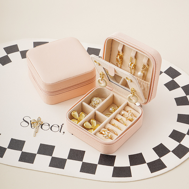 Prijenosna kutija za nakit sa ogledalom, CASEGRACE sp01292, materijal: cortex