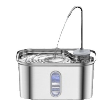 SPF-05 Nehrđajući čelična fontana za vodu za kućne ljubimce, prozirno kućište, automatski dozira vodu za mačke i pse