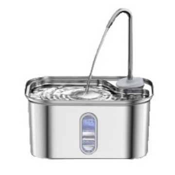 SPF-05 Nehrđajući čelična fontana za vodu za kućne ljubimce, prozirno kućište, automatski dozira vodu za mačke i pse