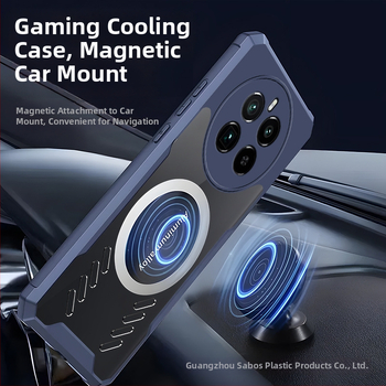 Grafēna tālruņa vāciņš ar magnētisko automašīnas turētāju – siltuma izkliede, nodilumizturība, kritienu izturība, OPPO GT5 Pro