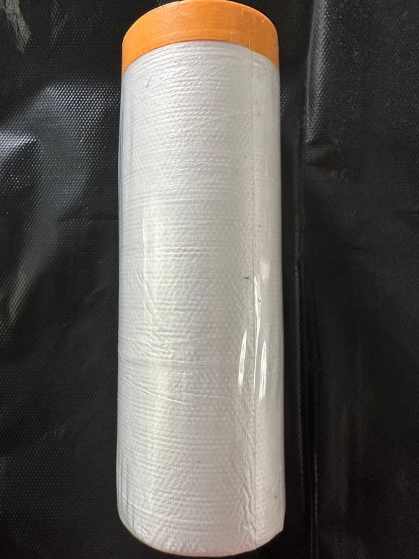 PE маскиращ филм за декорация и защита на автомобили от прах; дебелина 0,6 мм; прозрачност 80%; висок вискозитет на лепилото; ширина и дължина по поръчка