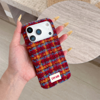Etui od kašmir tkanine za iPhone 14, 14 Pro, 14 Pro Max i 13 – otporno na pad, otiske prstiju, otpornost na habanje