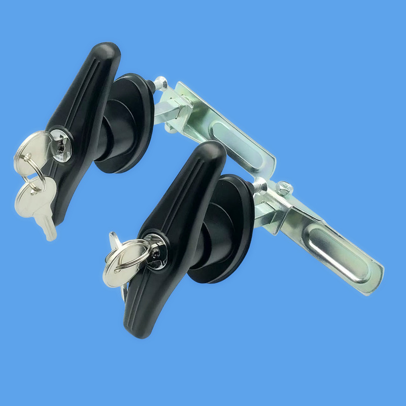 MS309 Încuietoare cu mâner pentru dulapuri și garaj – aliaj de zinc, stil modern minimalist, model MS309