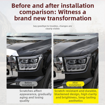 VEELVEE TPU aizsargfilma priekšējiem un aizmugurējiem lukturiem Tank 500 Hi4-T