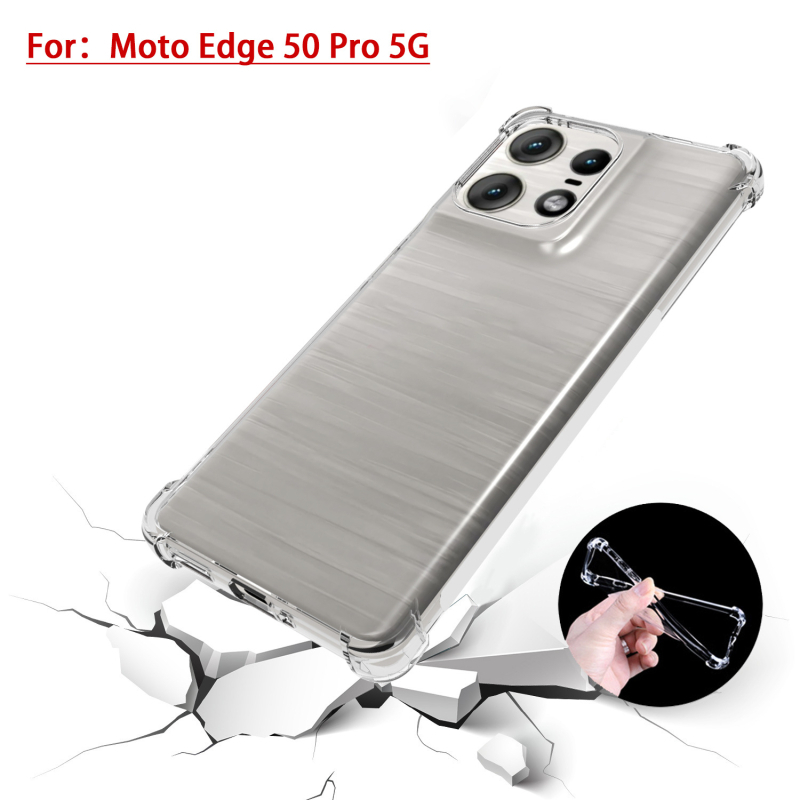 Θήκη κινητού Moto Edge 50 Pro 5G TPU - Απορρόφηση κραδασμών, Ανθεκτικό στη φθορά, Προστασία από πτώσεις