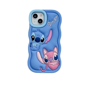 Carcasă din silicon pentru iPhone cu design cartoon – protecție anti-cădere, finisaj mat, compatibilă cu seria iPhone 11/12/13/14 (Pro/Max)