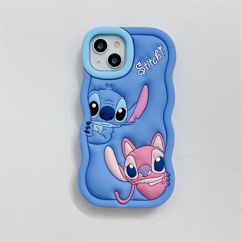 Carcasă din silicon pentru iPhone cu design cartoon – protecție anti-cădere, finisaj mat, compatibilă cu seria iPhone 11/12/13/14 (Pro/Max)